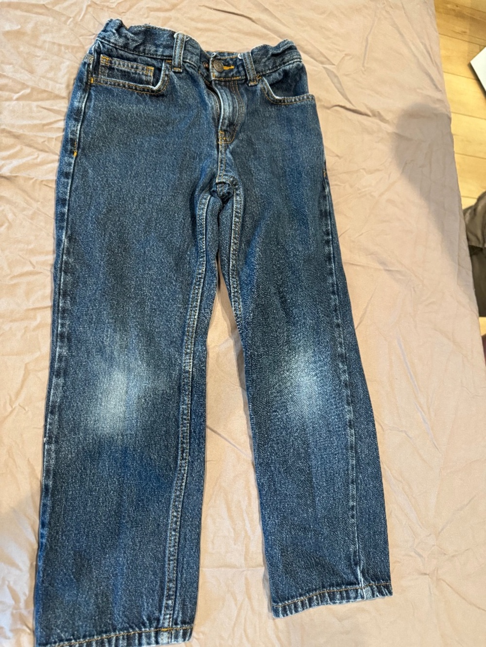 Jeans relaxed straight size 8 boys
